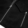 Куртка флисовая мужская Twohand, черная, черный, флис