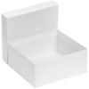 Коробка Satin, большая, белая, белый, картон