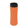 Термокружка FLOCK;  450 мл; оранжевый; пластик/металл, оранжевый, пластик/металл