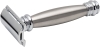 Станок Т- образный для бритья MERKUR хромированный, длинная ручка, лезвие в комплекте (1 шт), латунь, нержавеющая сталь