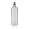 Алюминиевая бутылка для воды XL с карабином, алюминий; pp