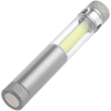 Фонарик-факел LightStream, малый, серый, серый, алюминий