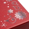 Коробка Frosto, S, красная, красный, картон