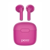 Наушники True Wireless PERO TWS05 COLORFUL, розовый, розовый