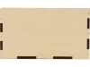 Деревянная подарочная коробка-пенал, М, натуральный, дерево