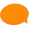 Наклейка тканевая Lunga Bubble, M, оранжевый неон, оранжевый, полиэстер