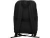 Рюкзак «Merit» со светоотражающей полосой, черный, серый, полиэстер