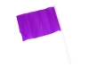 Флаг CELEB с небольшим флагштоком, фиолетовый, полиэстер