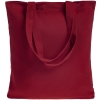 Холщовая сумка Avoska, бордовая, бордовый, хлопок