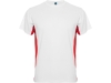 Спортивная футболка «Tokyo» мужская, белый, красный, полиэстер