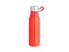 Бутылка спортивная из переработанного пластика rPET «SENNA», 590 мл, красный, металл