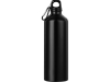 Бутылка «Hip M» с карабином, 770 мл, черный, пластик, алюминий