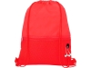 Рюкзак «Ole» с сетчатым карманом, красный, полиэстер