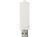 USB 2.0-флешка на 4ГБ «Rotate» из пшеничной соломы, бежевый, пластик, растительные волокна