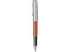 Ручка-роллер Parker «Sonnet Essentials Orange SB Steel CT», оранжевый, серебристый, металл