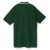 Рубашка поло мужская с контрастной отделкой Practice 270, зеленый/белый, зеленый, белый, хлопок
