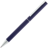 Ручка шариковая Blade Soft Touch, синяя, синий, металл; покрытие софт-тач