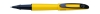 Ручка-роллер Pierre Cardin ACTUEL. Цвет - желтый. Упаковка P-1, металл, пластик