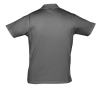 Рубашка поло мужская Prescott Men 170, темно-серая, серый, джерси; хлопок 100%, плотность 170 г/м²