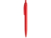 Ручка пластиковая шариковая STIX, красный, пластик