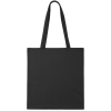 Холщовая сумка Optima 135, черная, черный, хлопок