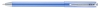 Ручка шариковая Pierre Cardin ACTUEL. Цвет - синий металлик. Упаковка Р-1, нержавеющая сталь, алюминий