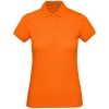 Рубашка поло женская Inspire, оранжевая, оранжевый, хлопок