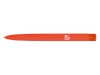 Ручка пластиковая шариковая трехгранная «Trinity K transparent Gum» soft-touch с чипом передачи информации NFC, оранжевый, soft touch