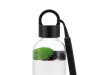 Тритановая бутылка «MELIOR», черный, прозрачный, пластик, силикон
