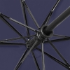 Зонт складной Fiber Magic, темно-синий, синий, купол - эпонж, 190t; рама - металл; спицы - стеклопластик; ручка - пластик