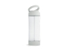 Стеклянная спортивная бутылка  «QUINTANA», 390 мл, серый, пластик, стекло