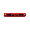 Aккумулятор Uniscend All Day Type-C 10000 мAч, красный, красный