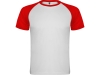 Спортивная футболка «Indianapolis» детская, белый, красный, полиэстер