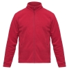 Куртка ID.501 красная, красный, полиэстер 100%, плотность 280 г/м²; флис (микрофлис)