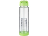 Бутылка «Tutti Frutti», зеленый, прозрачный, пластик