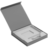Коробка Memoria под ежедневник, аккумулятор и ручку, серая, серый, картон