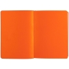 Ежедневник Slip, недатированный, синий с оранжевым, оранжевый, кожзам