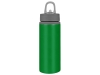 Бутылка для воды «Rino», зеленый, серый, пластик, алюминий