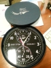 Настенные часы с логотипом, круг, без фацета, стекло марки м1 толщиной 4 мм