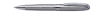 Ручка шариковая Pierre Cardin GAMME. Цвет - стальной. Упаковка Е или Е-1, серебристый, нержавеющая сталь, ювелирная латунь