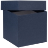 Коробка Cube, S, синяя, синий, картон