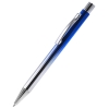 Ручка металлическая Синергия, синяя, синий