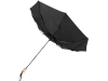 Зонт складной «Birgit», черный, полиэстер