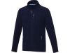 Куртка флисовая «Amber» мужская из переработанных материалов, синий, полиэстер