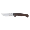 Нож складной Stinger, 112 мм (серебристый), материал рукояти: древесина венге (коричневый), коричневый, нержавеющая сталь, нержавеющая сталь, дерево