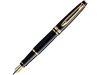 Ручка перьевая Expert, F, черный, желтый, металл