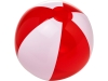 Пляжный мяч «Bondi», белый, красный, пвх