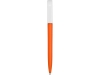 Ручка пластиковая шариковая «Миллениум Color BRL», белый, оранжевый, пластик