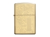 Зажигалка ZIPPO Venetian® с покрытием High Polish Brass, желтый, металл