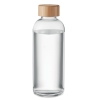 Бутылка 650 мл, прозрачный, стекло